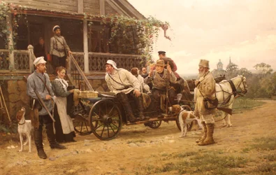 Départ pour la chasse
